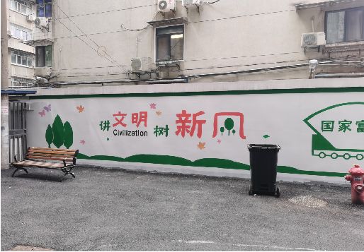 渝北区社区墙绘